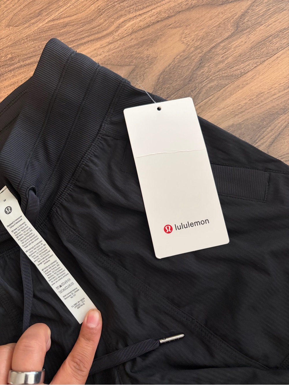 Lululemon black dance studio pants